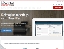 Tablet Screenshot of boardpad.com